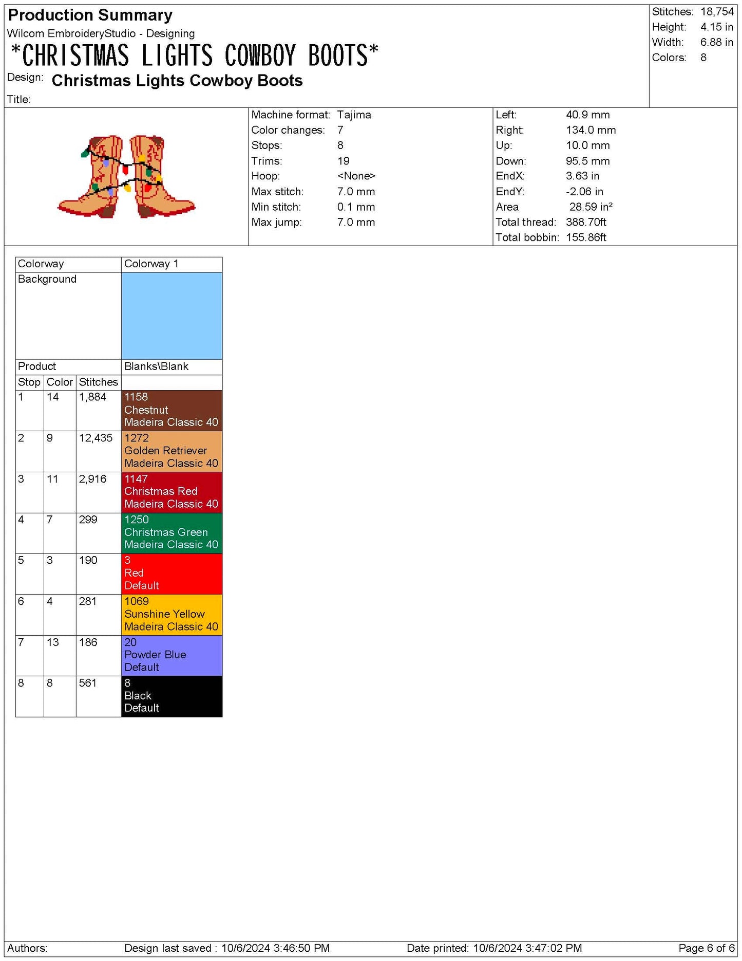 Christmas Western Cowboy Boots