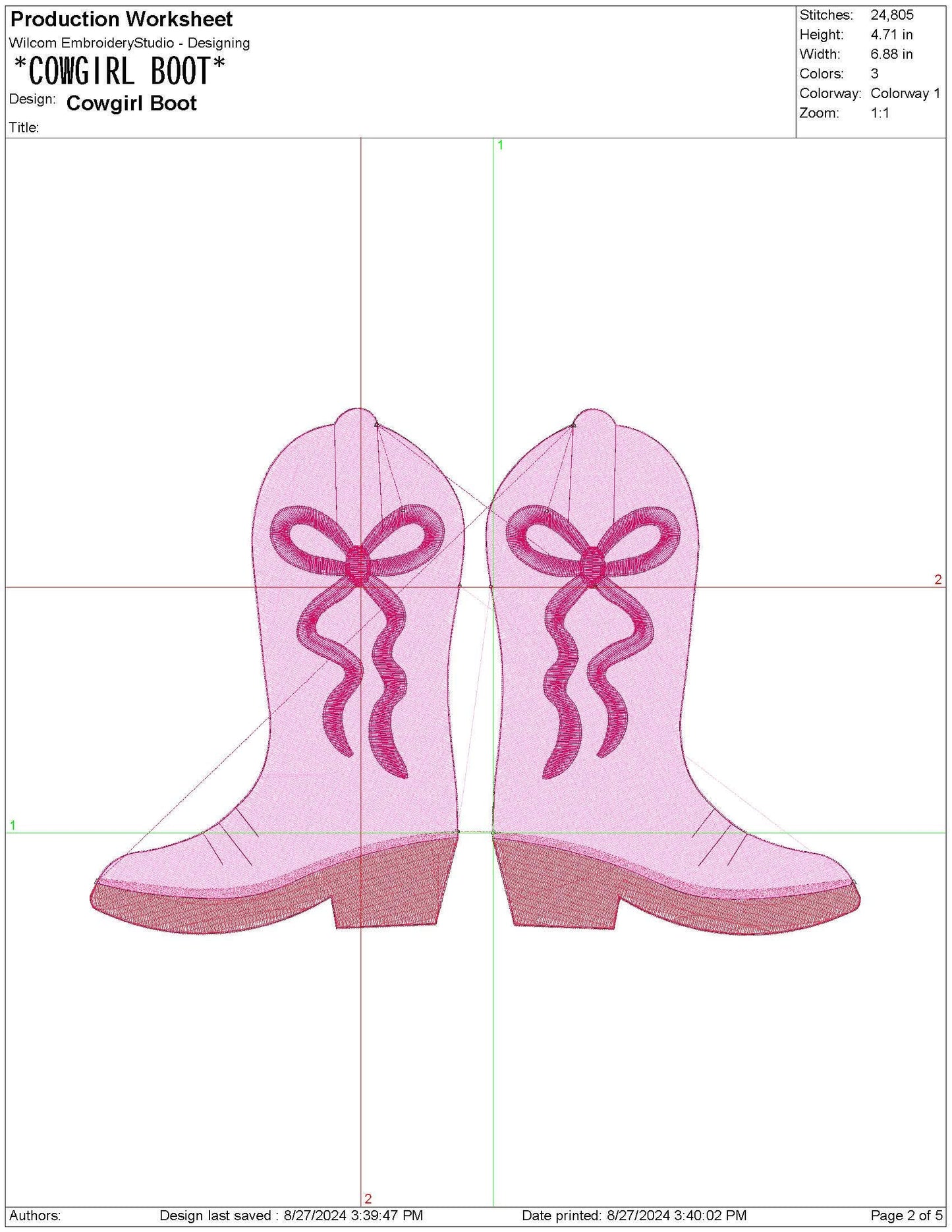 Country Western Cowgirl Boots & Coquette