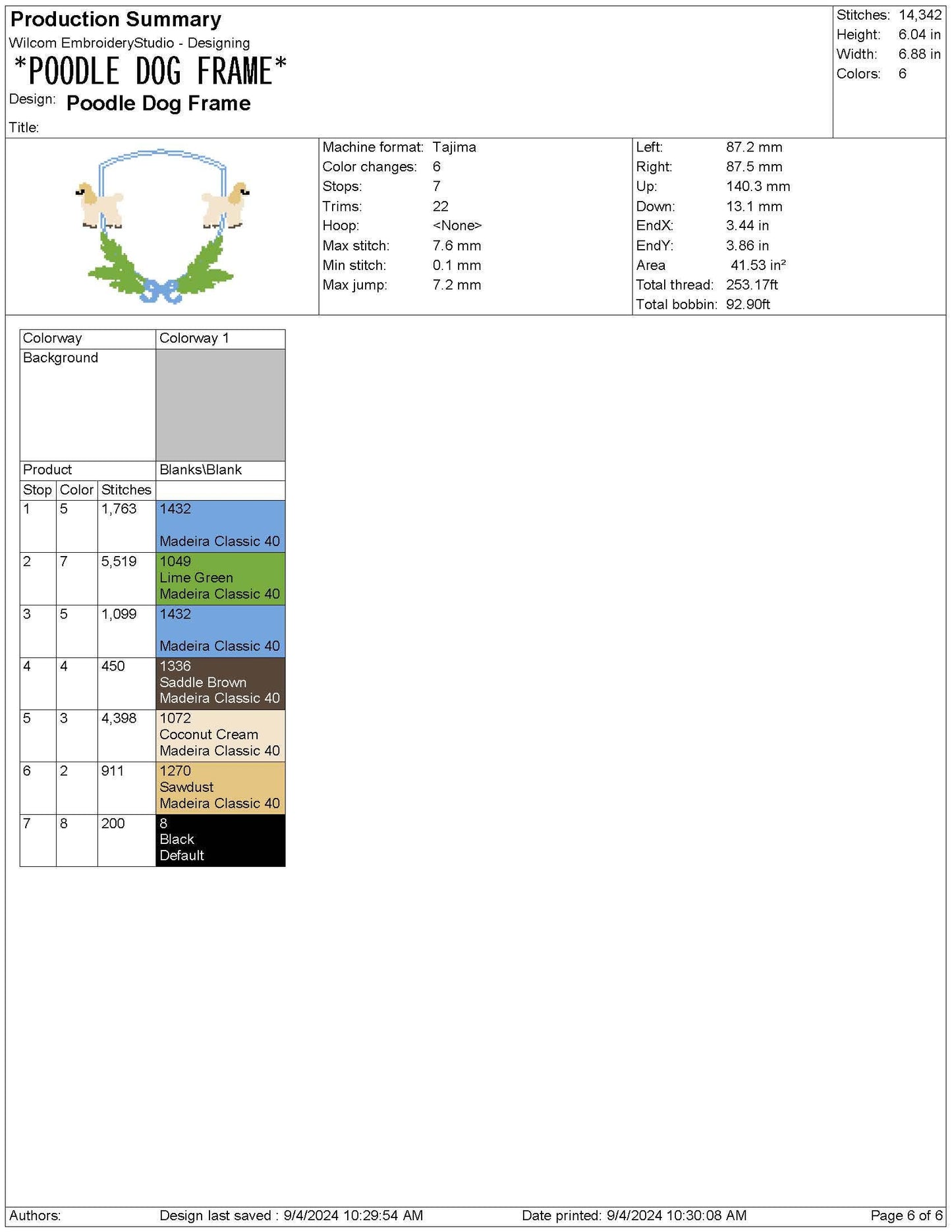 Poodle Dog Embroidery Crest Designs: Dog Crest Embroidery Machine File Monogram Frame Embroidery Design For Baby Name Banner