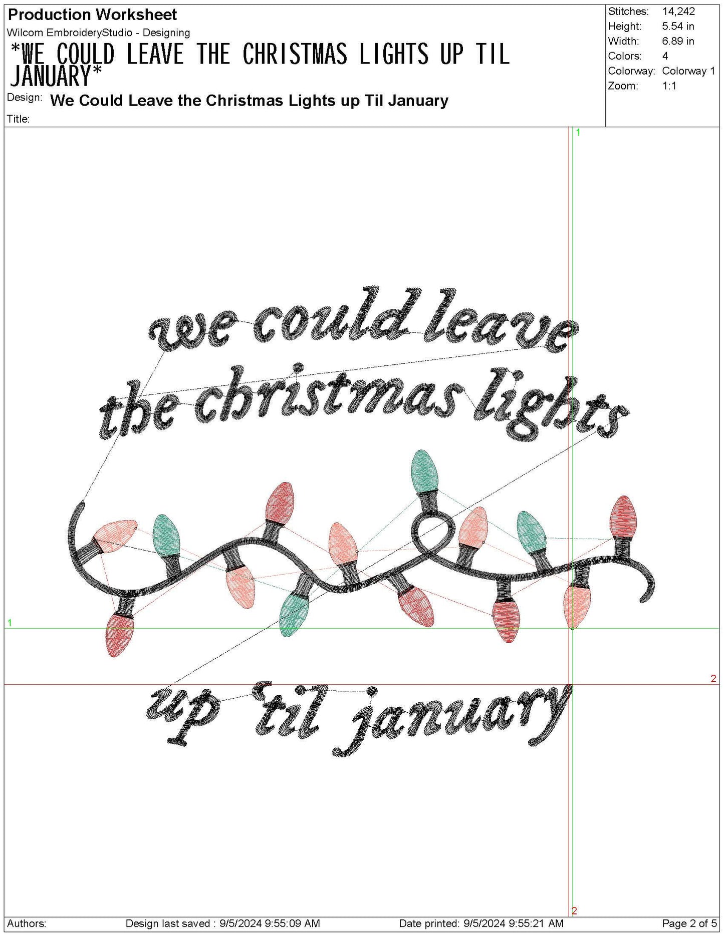 We Could Leave the Christmas Lights Up Till January