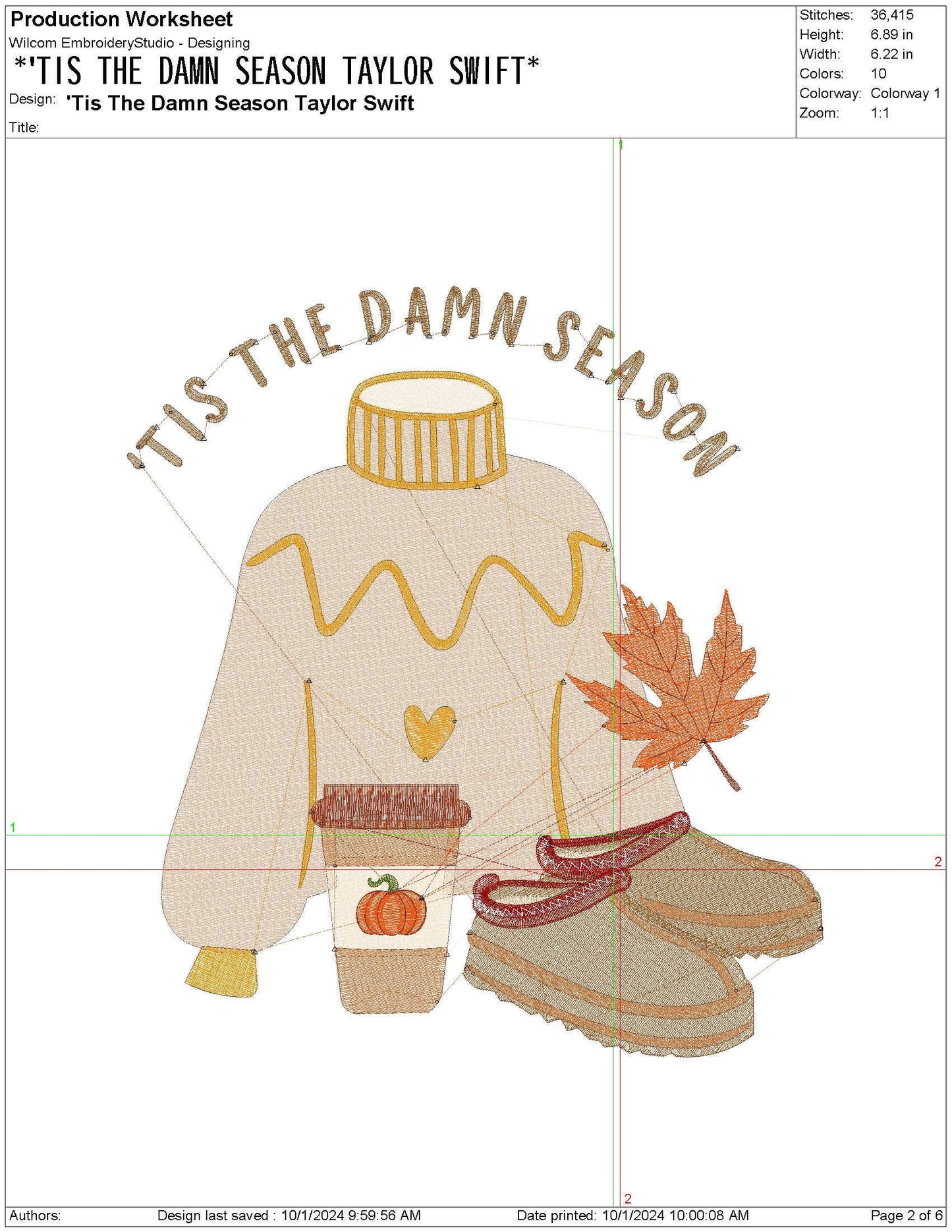 Tis The Damn Season Sweater Taylor Design