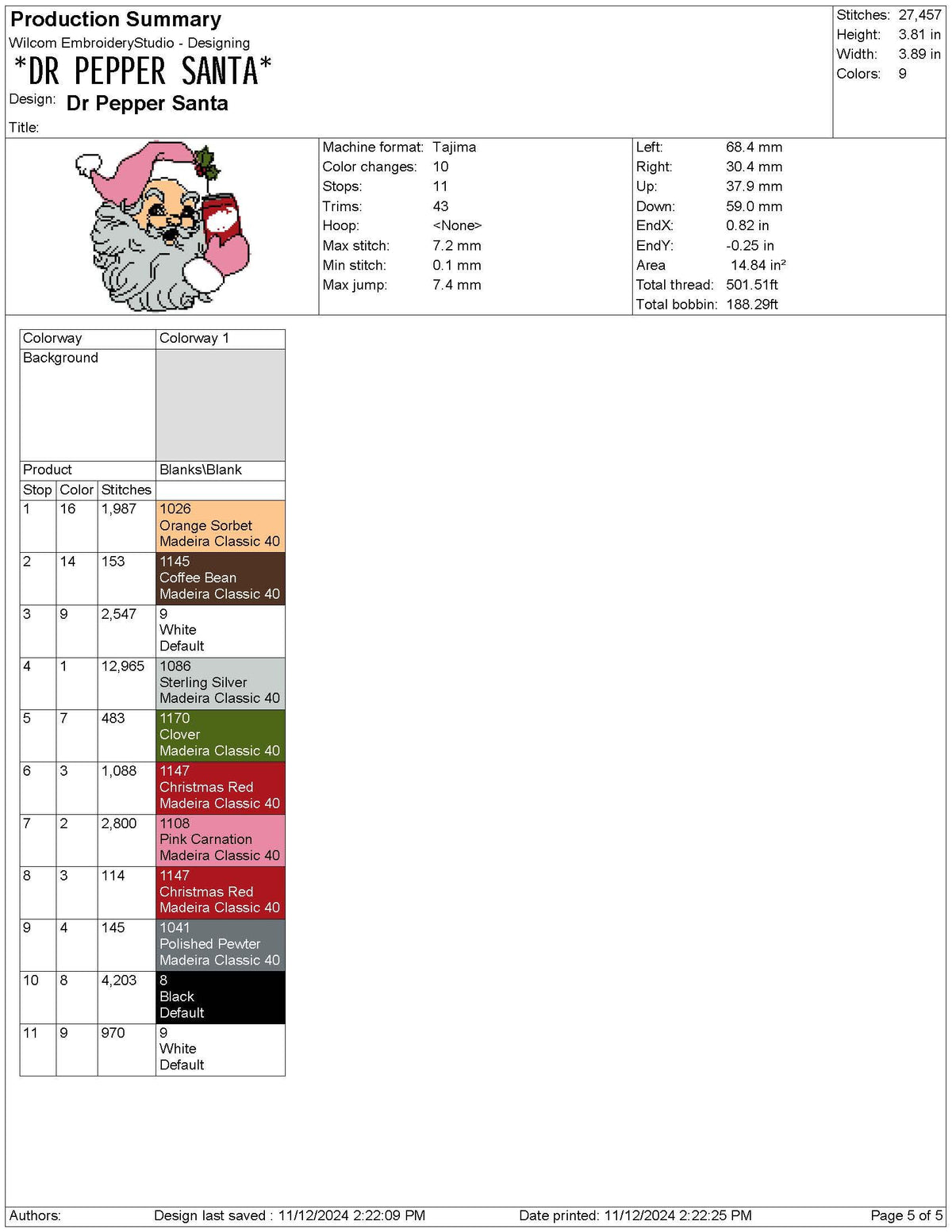 Christmas Embroidery Designs: Dr Pepper Santa Embroidery Machine Files Festive Soda Embroidery Design (PES DST EXP and more)Digital Download