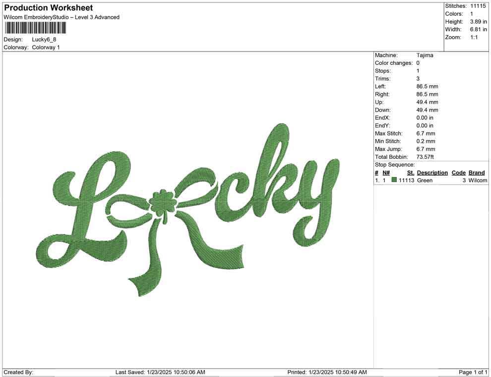 Saint Patrick's Day Lucky Design