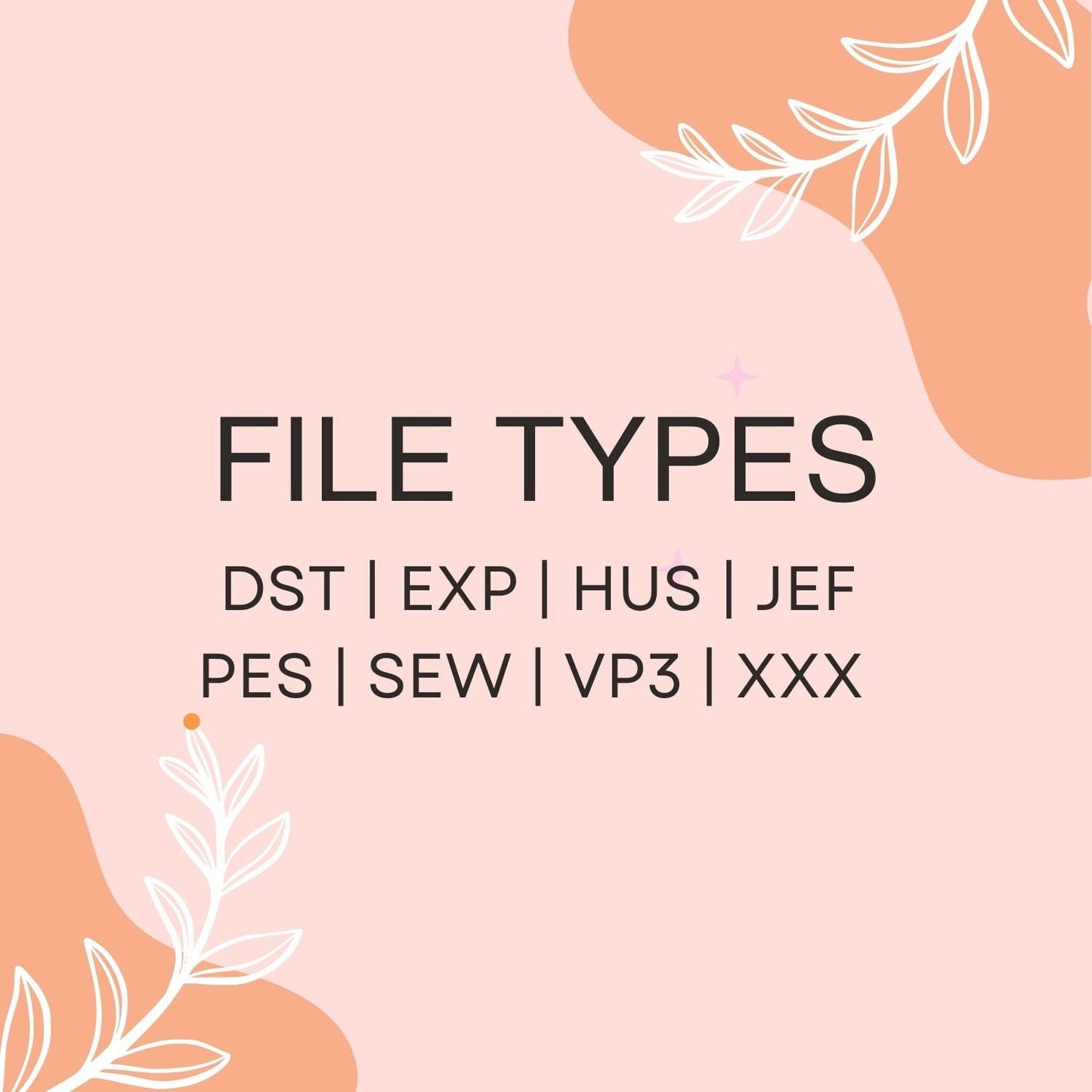 Dainty Rose Vine & Coquette Crest Design