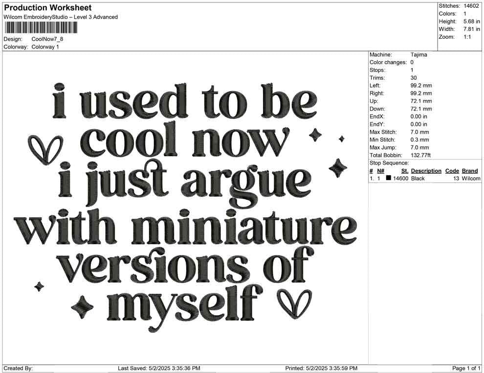 Script Embroidery Design Funny Mom Embroidery File Mother Machine Embroidery File PES Humorous DST File Parent Embroidery File EXP