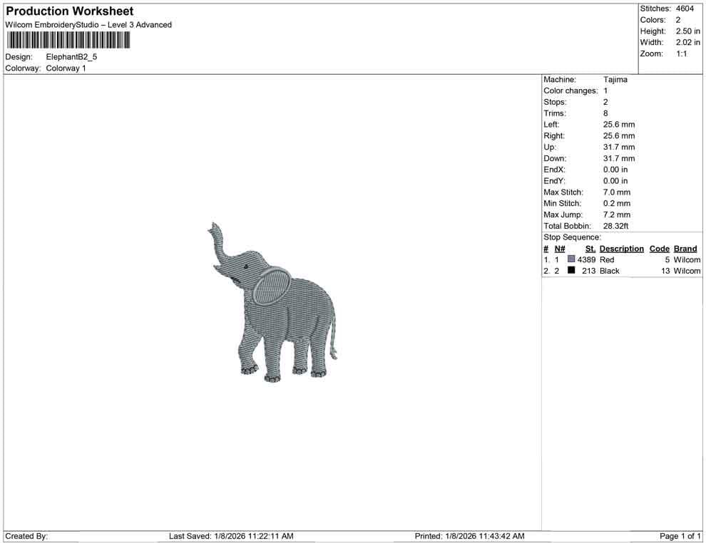 Elephant Zoo Animal Embroidery Designs: Elephant Safari Embroidery File African Wildlife Embroidery Machine Files For Kid (Digital Download)