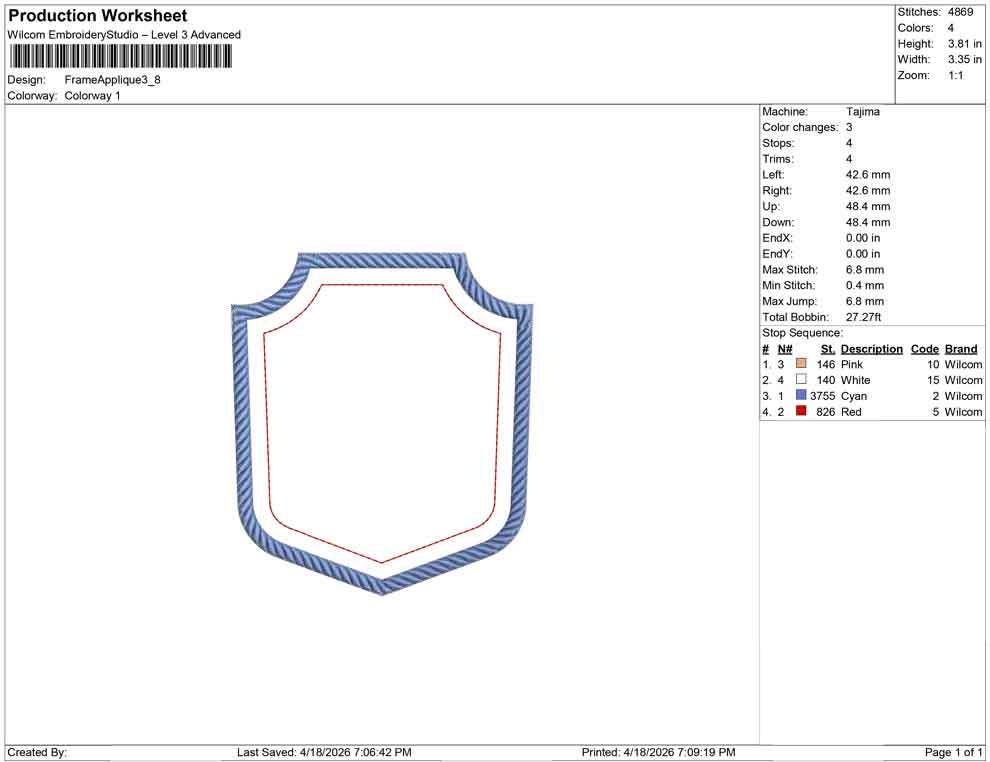 APPLIQUÈ Embroidery Design: Baby Crest Machine Embroidery File Shield Embroidery Banner Machine Embroidery Applique File (Instant Download)