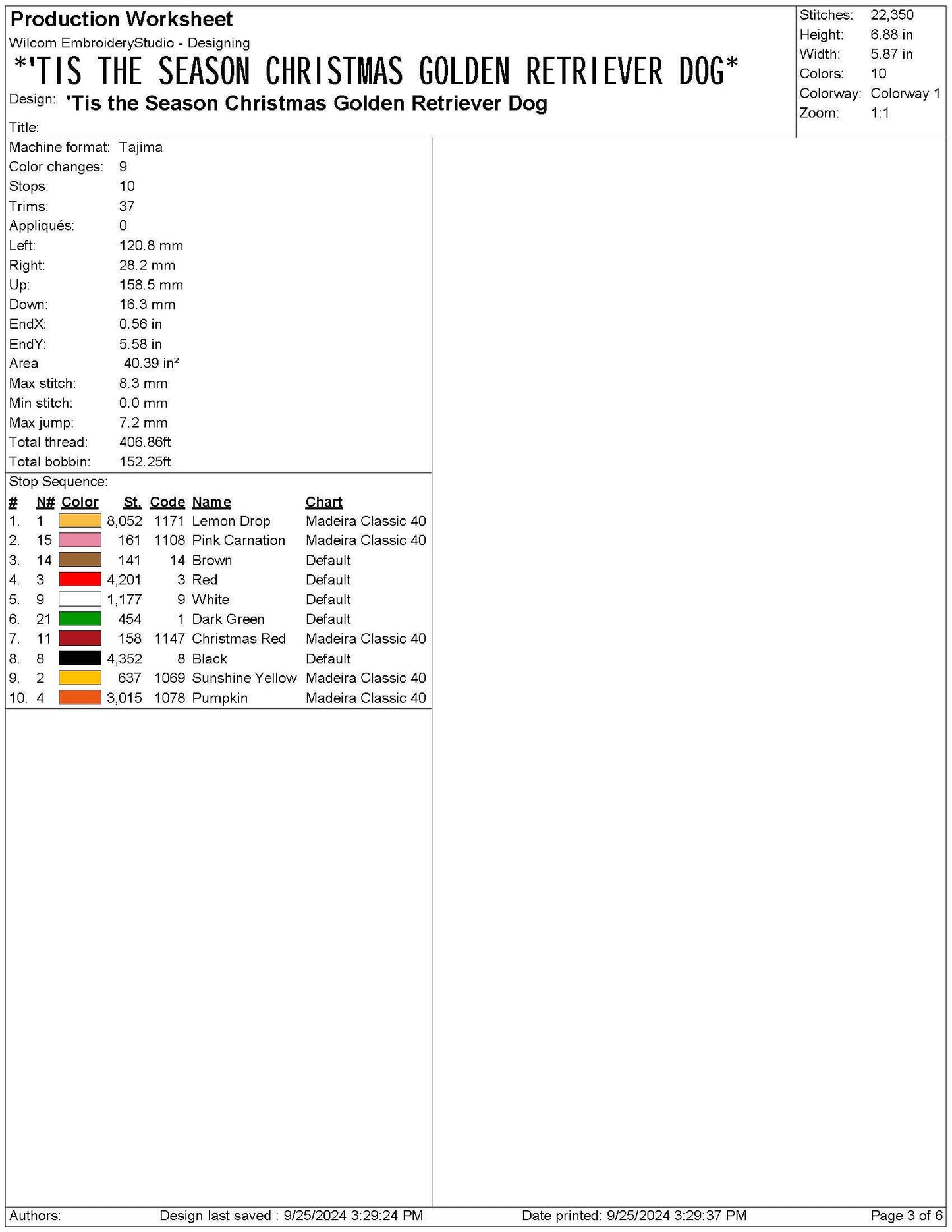 Christmas Golden Retriever Embroidery Design - Festive Holiday Dog Digital File Pattern Gift for Pet Lovers