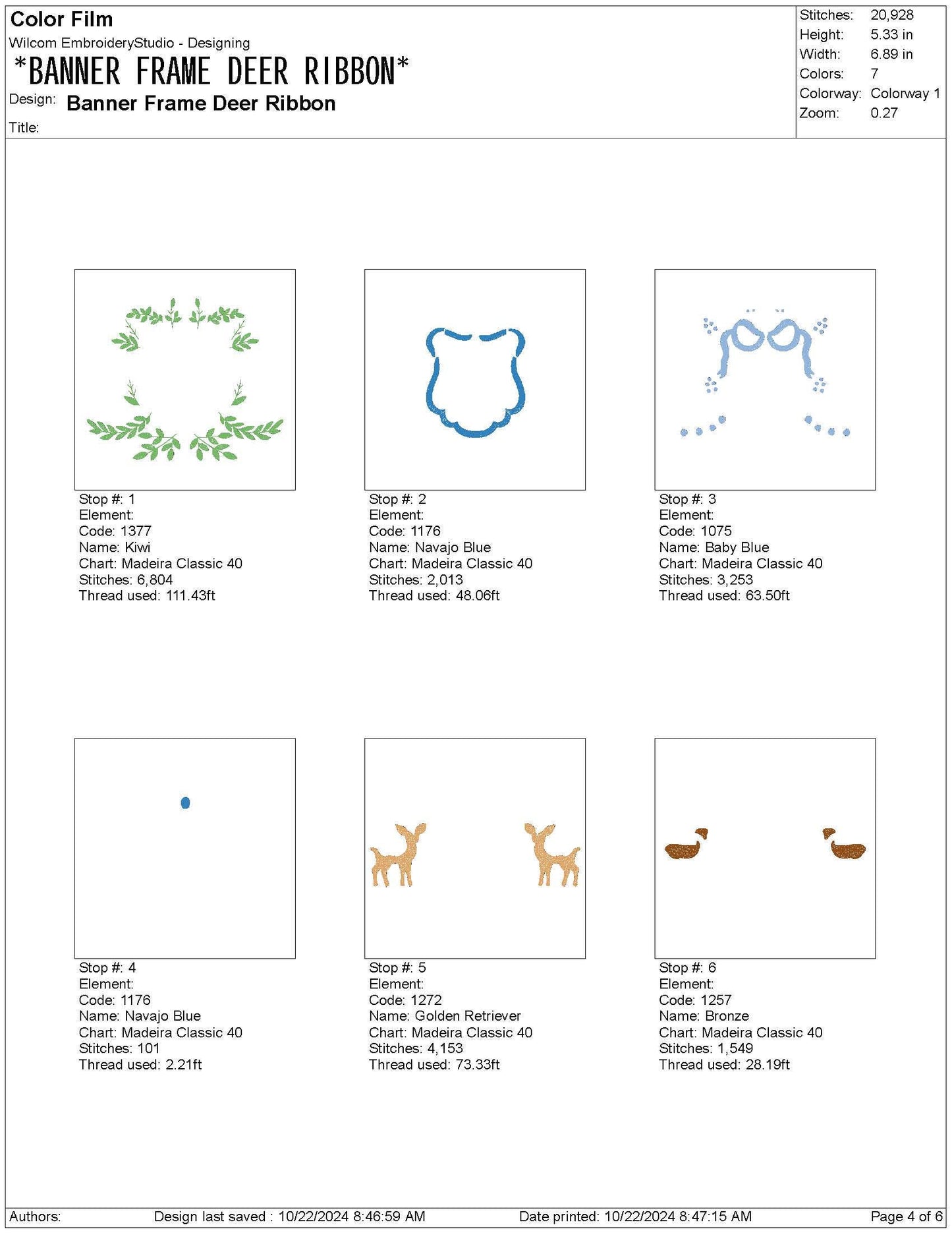 Deer Crest Frame Embroidery Designs: Baby Name Banner Frame Machine Embroidery File Rustic Newborn Nursery Frame Files