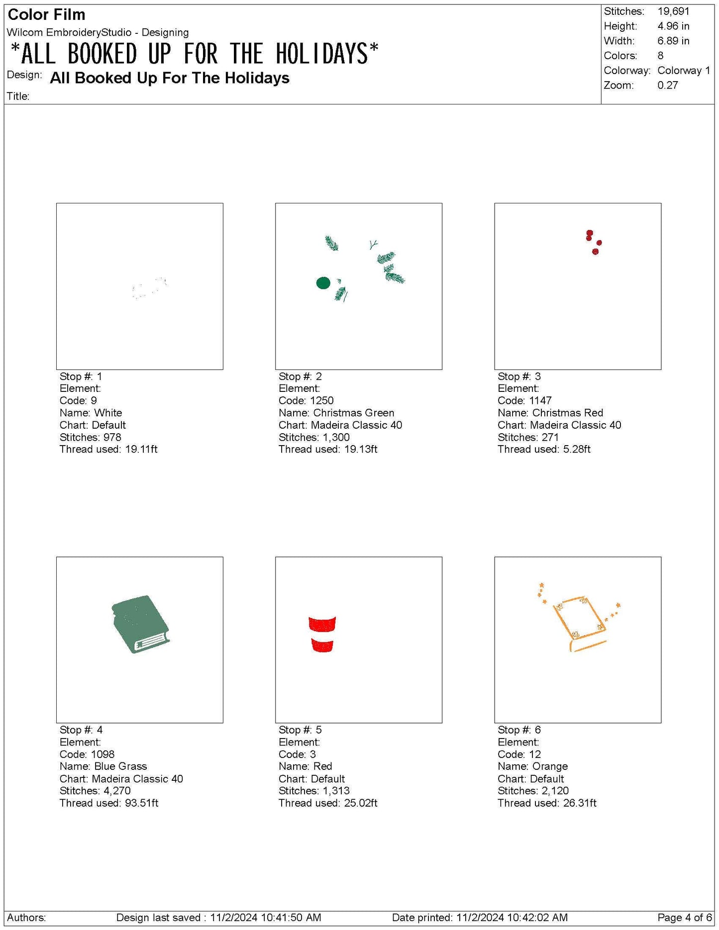 Christmas Embroidery Designs: All Booked For The Holidays Embroidery Machine Files Coffee and Book Lover Embroidery Design