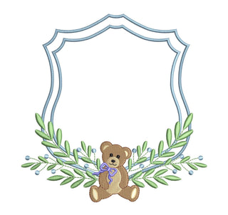Bear Wreath Crest