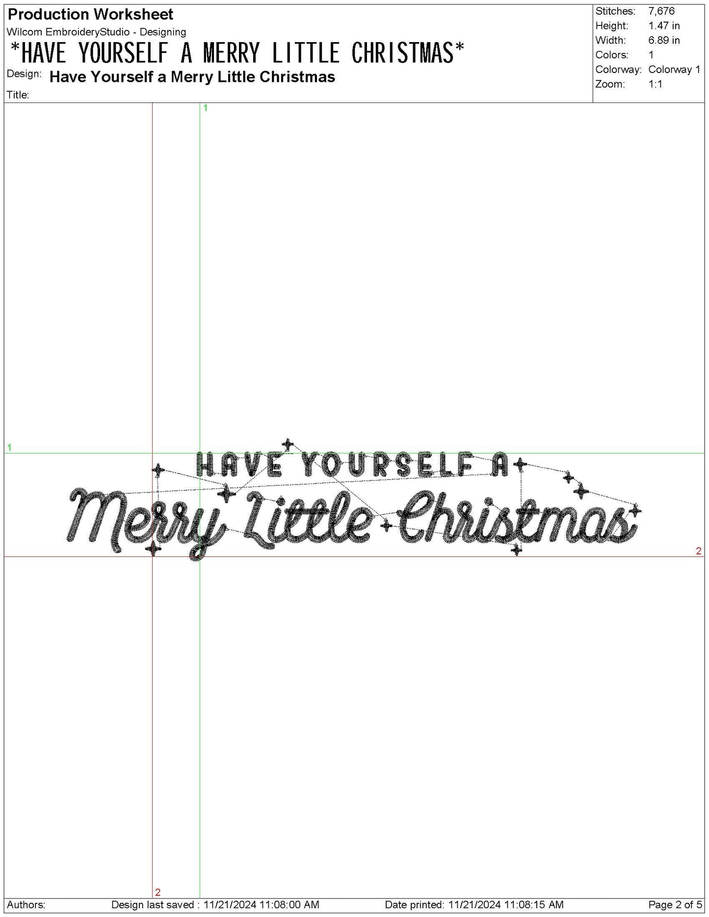 Have Yourself A Merry Little Christmas pes dgt dst exp hus inf jef sew Christmas Lyrics Machine Embroidery File | 6 Sizes