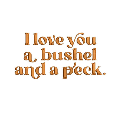 Valentine's Day Embroidery Designs: I Love You Machine Embroidery File Valentines Day Embroidery Script Embroidery Design (Digital Download)