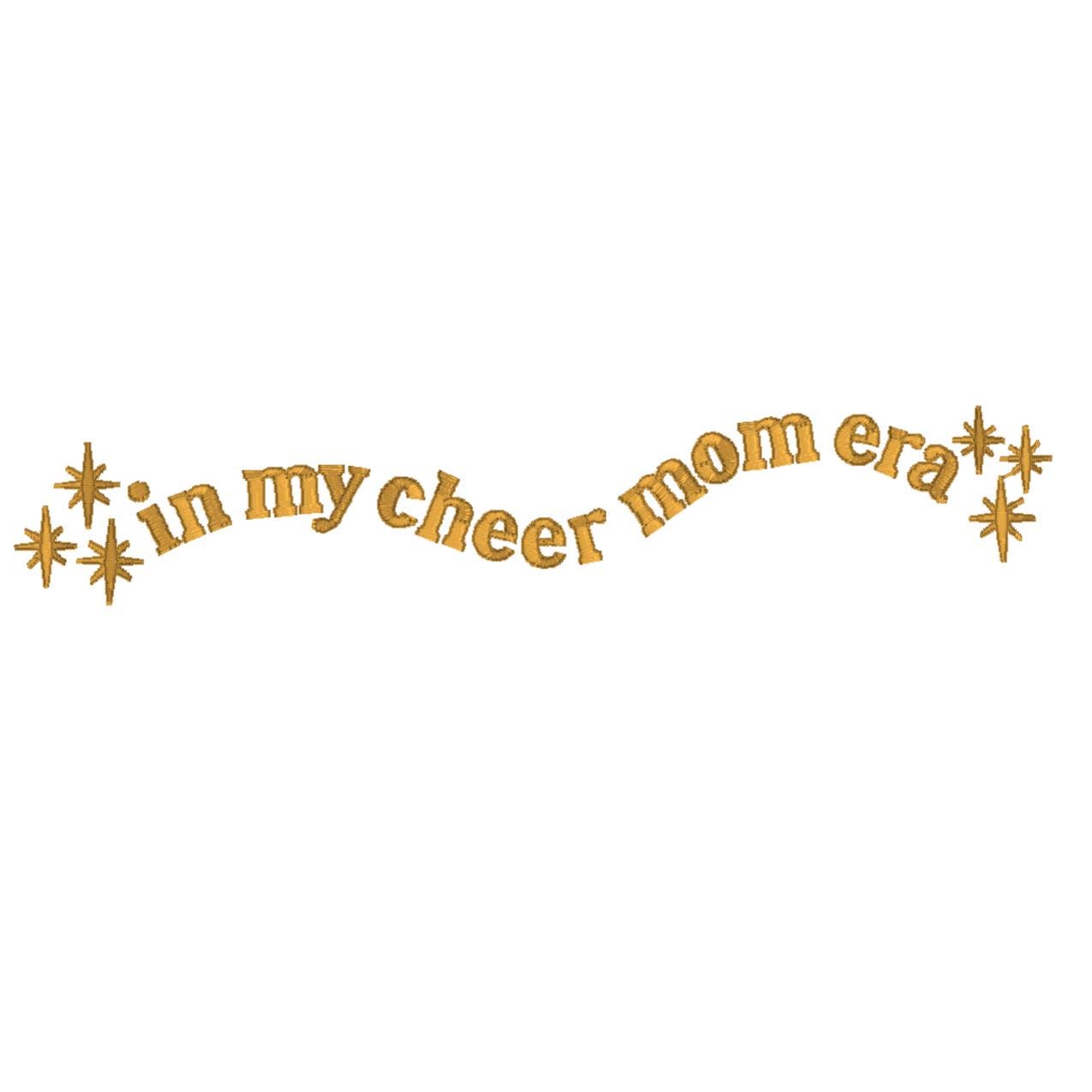 Mom Embroidery Design DST In My Mom Era Machine Embroidery File EXP Mother Day Embroidery File Soccer Mom PES File Baseball Mom Cheerleader