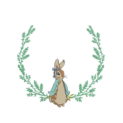 Peter Rabbit Frame For Easter Banner Crest