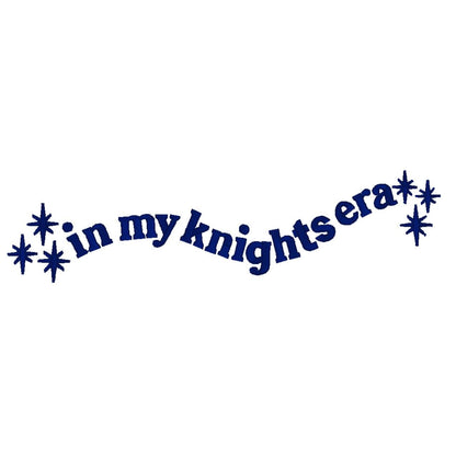 In My Knights Era Embroidery Design: Retro Sports File (Digital Download)
