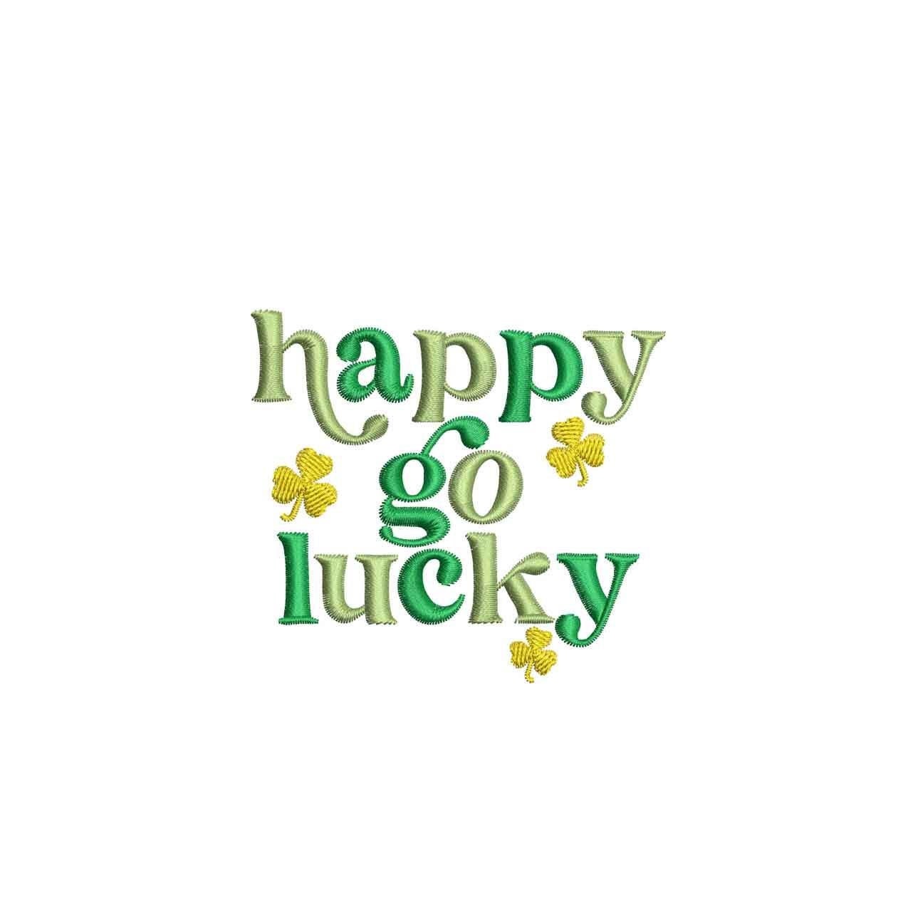 St. Patrick's Day Embroidery Design: Lucky Shamrock (Digital File)