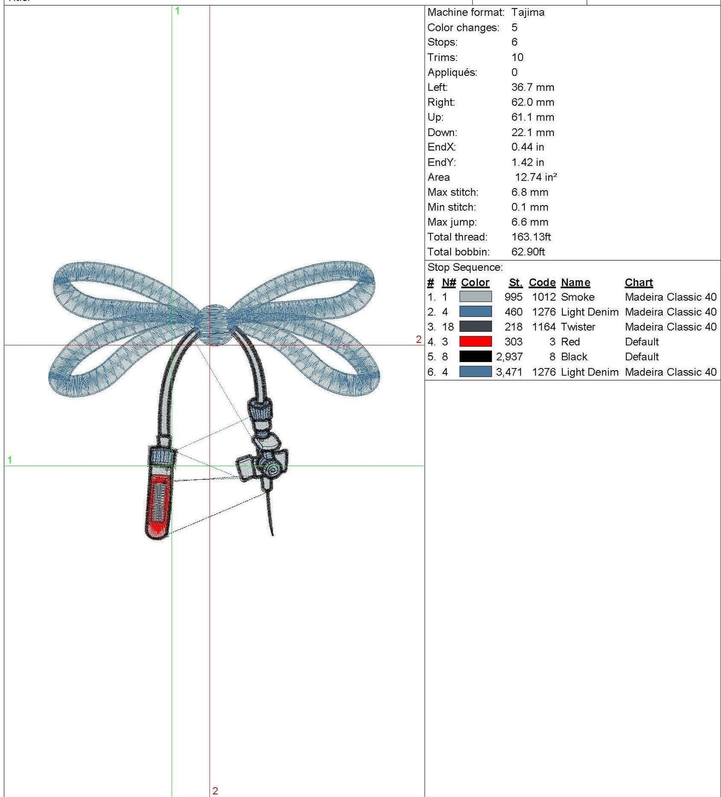 Phlebotomist Coquette Embroidery File Doctor Phlebotomy Needle Bow Embroidery Design Cute Nurse Bow Phlebotomist Machine Embroidery File