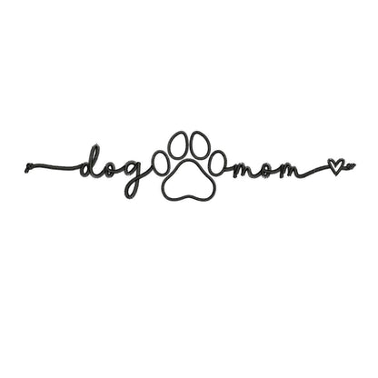 Dog Mom Embroidery Design Mom Dog Lover Machine Embroidery File PES Puppy Mom Embroidery File For Animal Lover DST Dog Paw Embroidery File