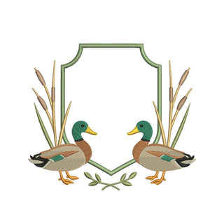 Mallard Duck Crest