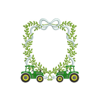 Vintage Tractor Laurel Frame