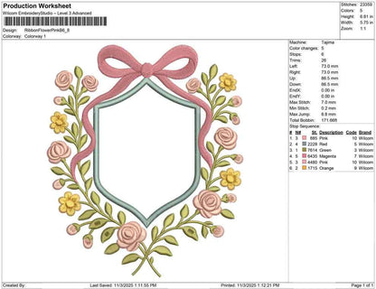 Embroidery Frame Designs: Wedding Crest Machine Embroidery File Baby Door Hanger Banner File Baby Name Banner Embroidery Frames