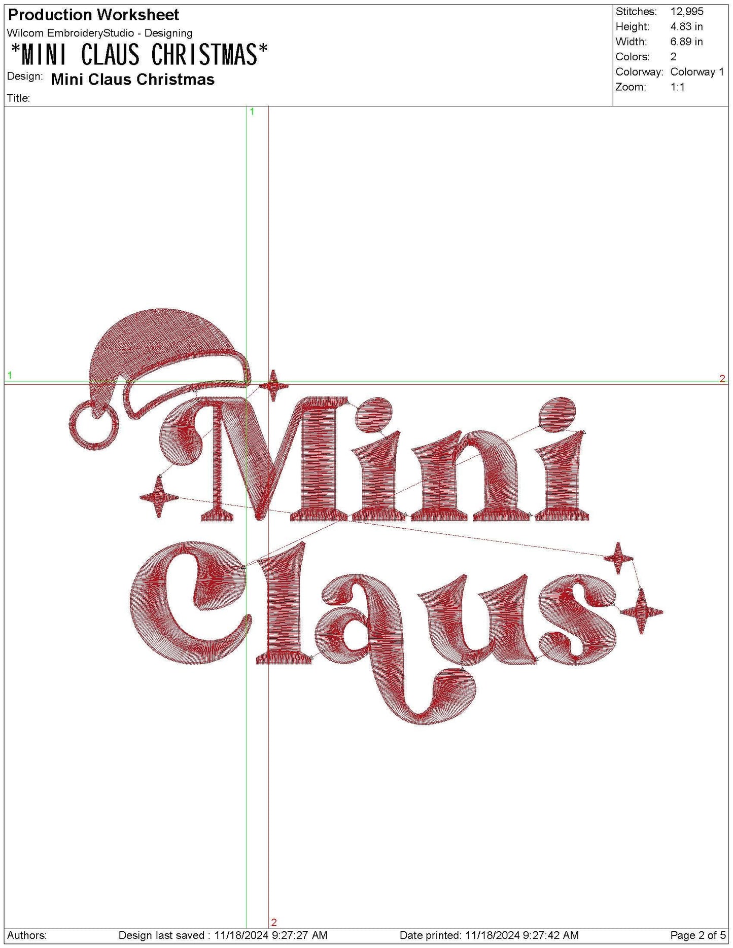 Christmas Embroidery Designs: Mama Claus Machine Embroidery Files Mother Daughter Embroidery Design