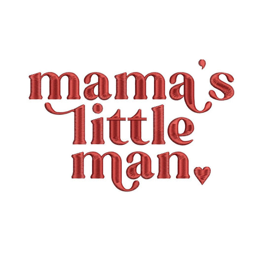 Family Valentine's Embroidery Design: Baby Boy Machine Embroidery File (Digital Download)