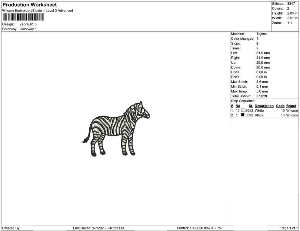 Zebra Zoo Animal Embroidery Designs: Zebra Safari Embroidery File African Wildlife Embroidery Machine Files For Kids (Digital Download)