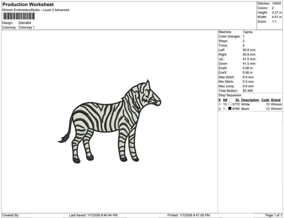 Zebra Zoo Animal Embroidery Designs: Zebra Safari Embroidery File African Wildlife Embroidery Machine Files For Kids (Digital Download)