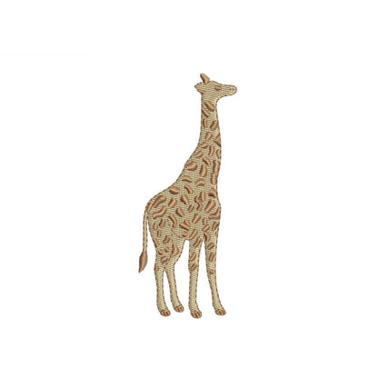 Bundle | 4 Zoo Animals Embroidery Designs: Zebra, Lion, Giraffe, Elephant Embroidery File African Wildlife Embroidery Machine Files