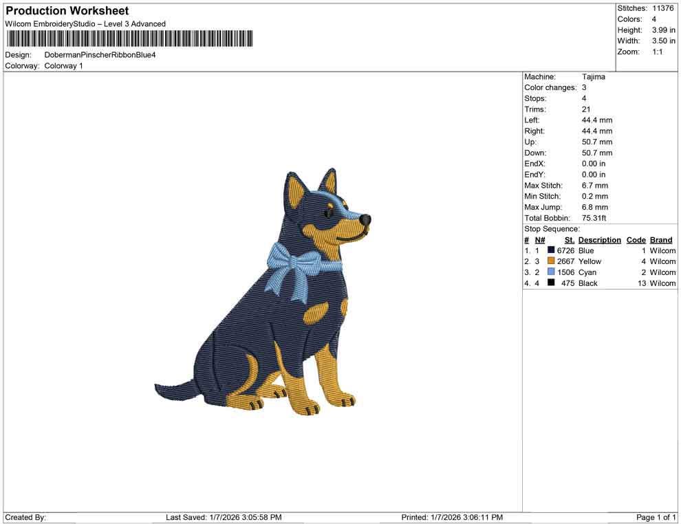Australian Kelpie Embroidery Designs: Australian Cattle Dog Embroidery File Puppy Blue Heeler Bow Embroidery Machine File (Digital Download)