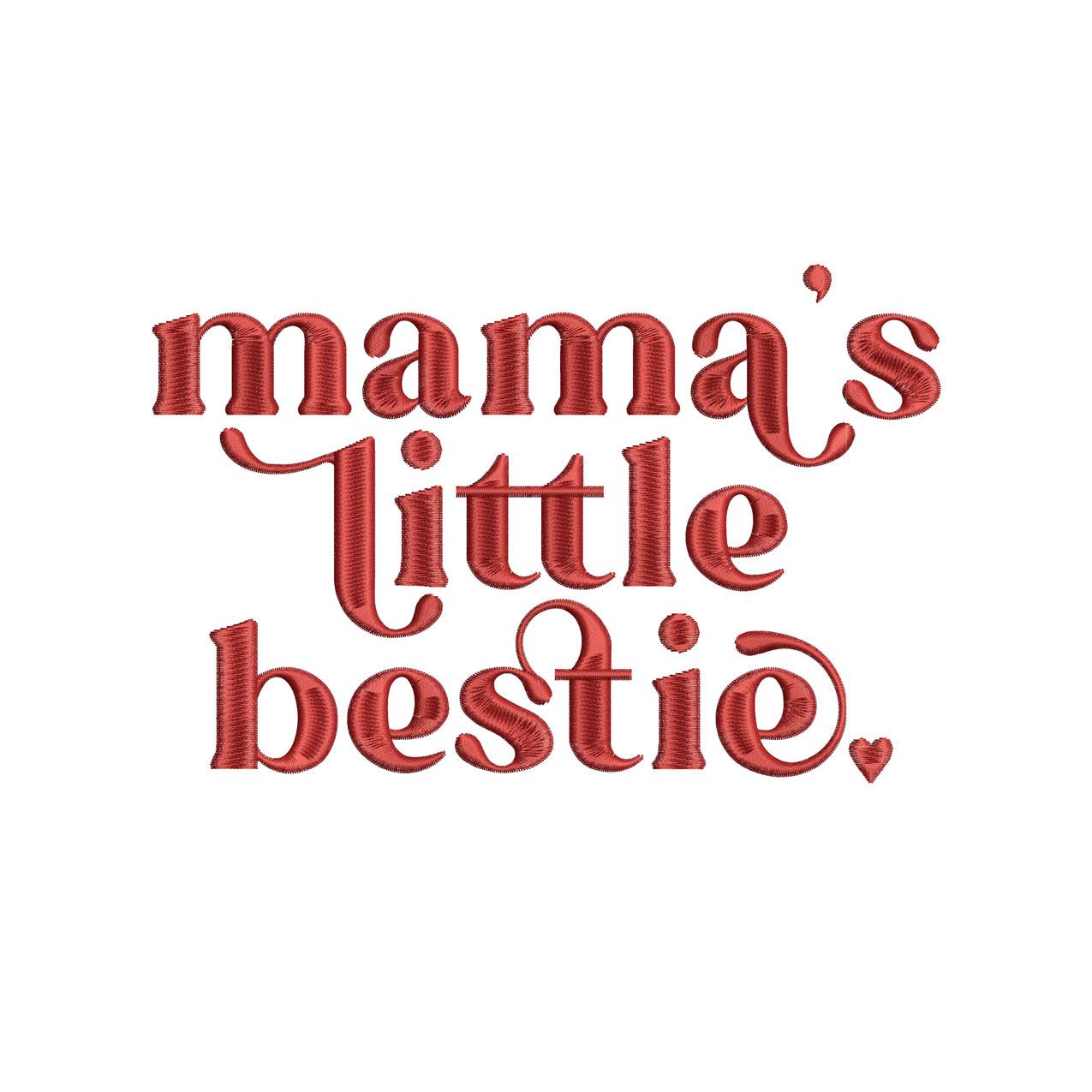 Family Valentine's Embroidery Design: Valentine's Bestie Machine Embroidery File (Digital Download)