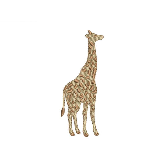 Giraffe Zoo Animal Embroidery Designs: Giraffe Safari Embroidery File African Wildlife Embroidery Machine Files For Kids (Digital Download)
