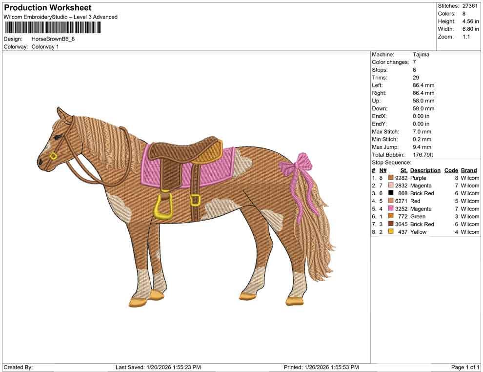 Horse Embroidery Designs: Equestrian Machine Embroidery Files Horseback Riding Embroidery Design for Horse Girls (Digital Download)
