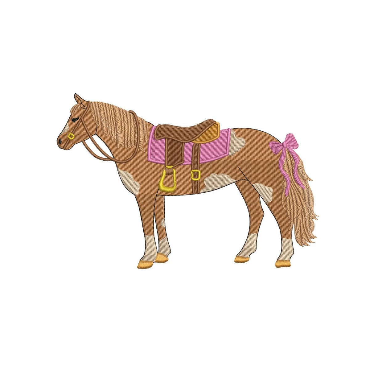 Horse Embroidery Designs: Equestrian Machine Embroidery Files Horseback Riding Embroidery Design for Horse Girls (Digital Download)