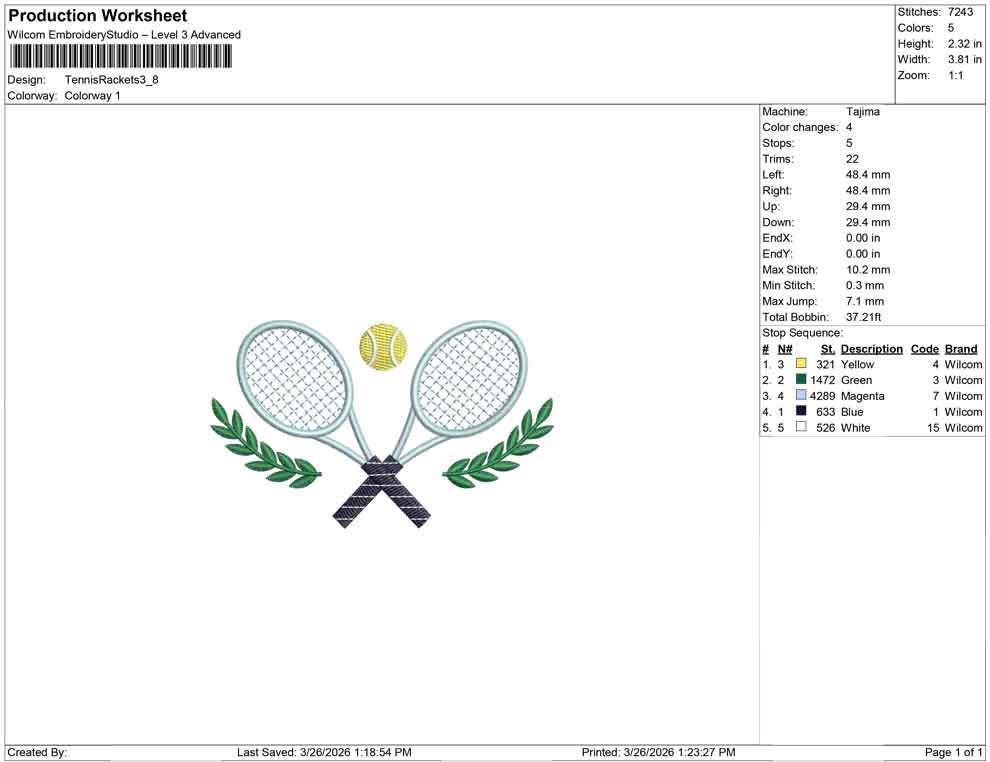 Tennis Racket Embroidery Designs: Tennis Ball Machine Embroidery File Tennis Player Embroidery Files (Digital Download)