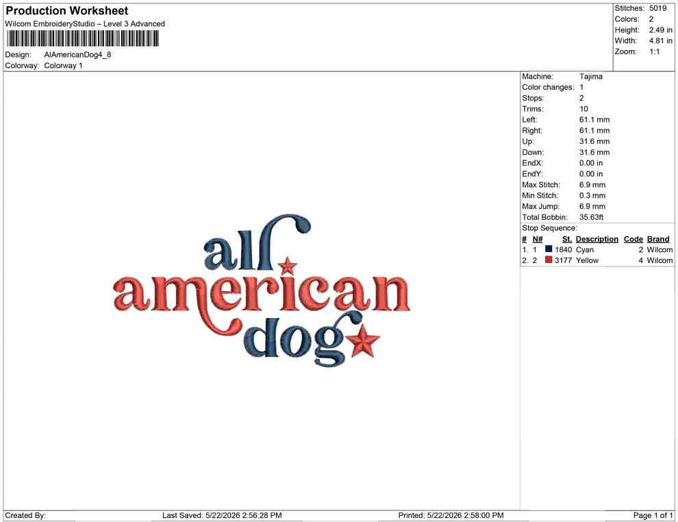 4th of July Machine Embroidery Design: Patriot Pet Embroidery Design Patriotic Police Dog Embroidery File PES DST JEF+ (Digital Download)