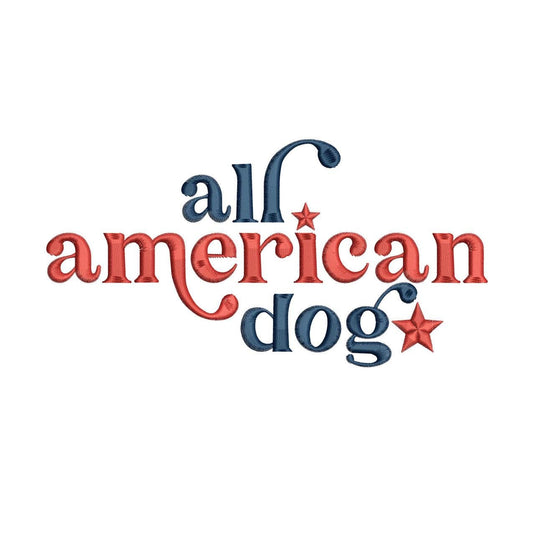 4th of July Machine Embroidery Design: Patriot Pet Embroidery Design Patriotic Police Dog Embroidery File PES DST JEF+ (Digital Download)