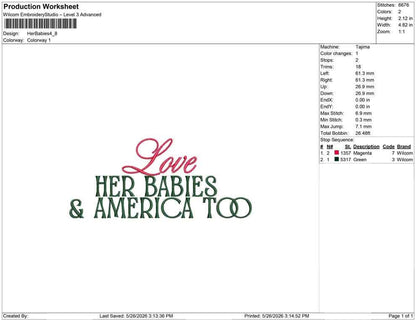 American Embroidery Design: Retro Script USA Machine Embroidery Files Patriotic Western Country (PES DST+) Instant Digital Download
