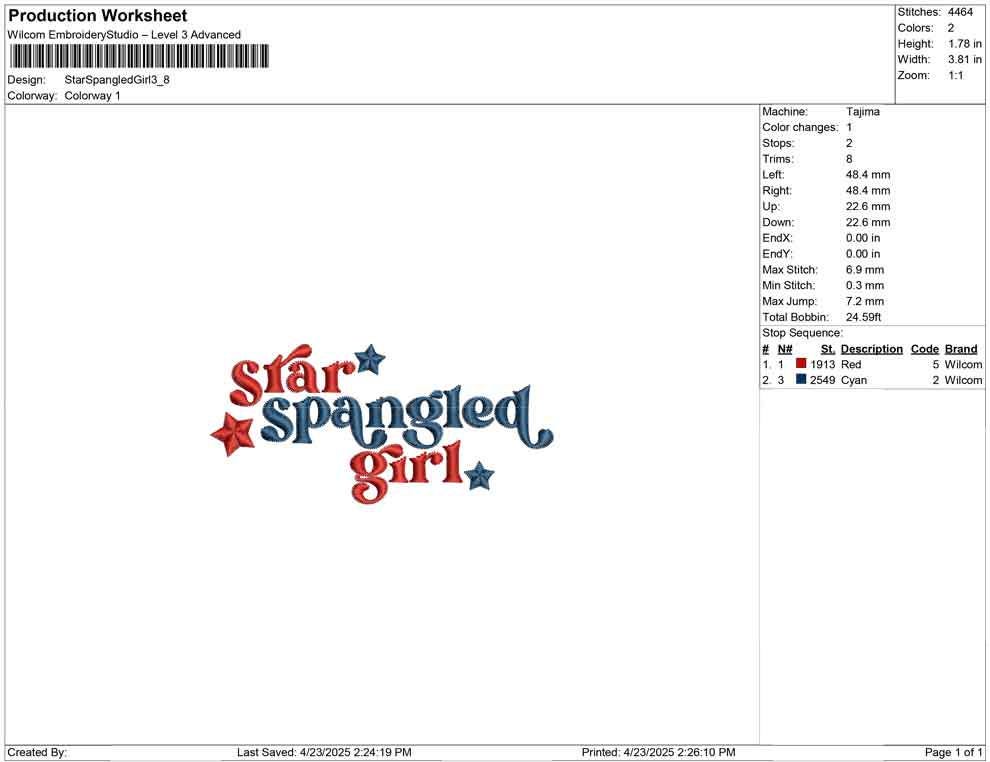 4th of July Embroidery Designs: Patriotic USA Machine Embroidery File Star Spangled Girl Embroidery Design (Digital Download) pes dst jef+