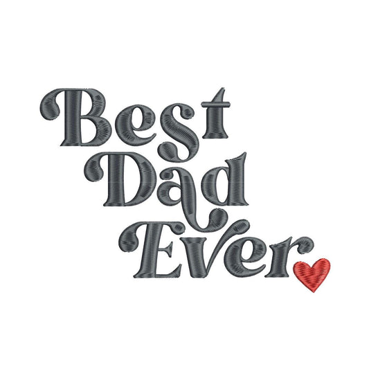 Father's Day Embroidery Designs: Best Dad Machine Embroidery File Best Pop Embroidery Files (JEF DST PES+) Instant Digital Download