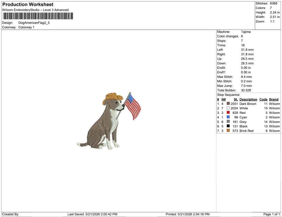 American Pit Bull Terrier Embroidery Designs: Patriot Dog Embroidery File Cute Puppy Flag Embroidery Machine File 4th of July (PES DST JEF+)