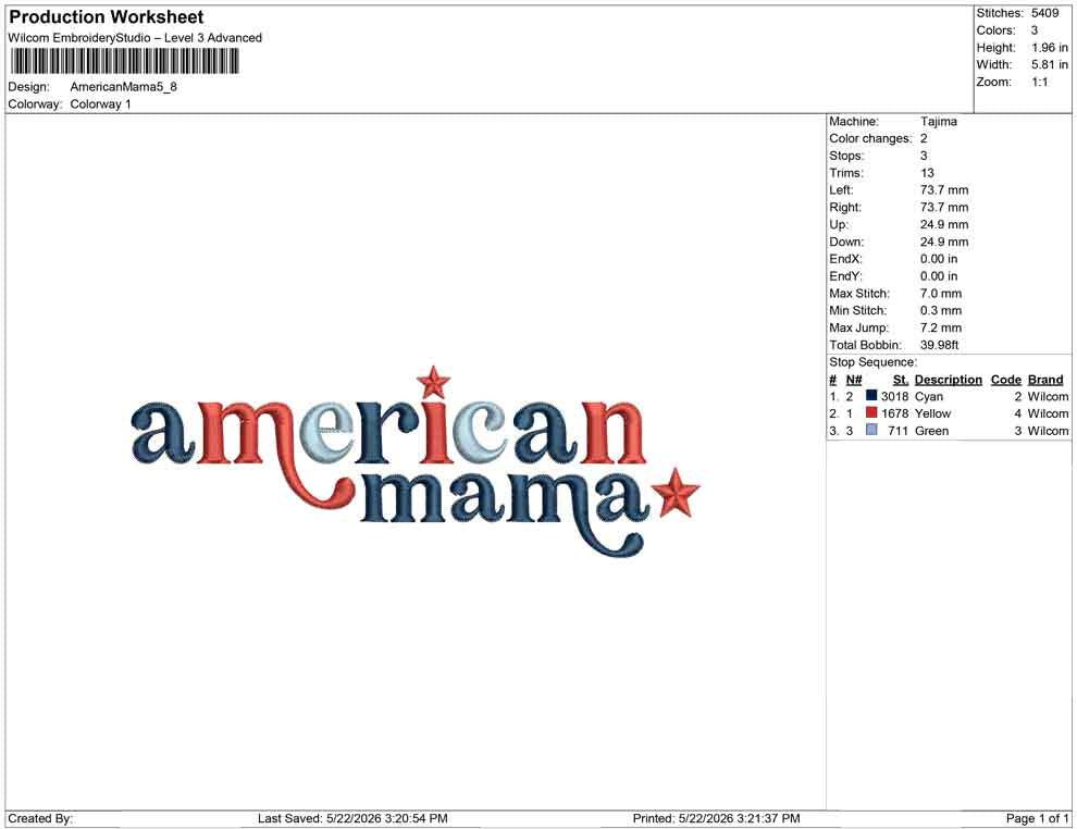 Independence Day Embroidery Designs: American Mama Embroidery Design Patriotic Machine Embroidery File PES DST JEF+ Instant Digital Download