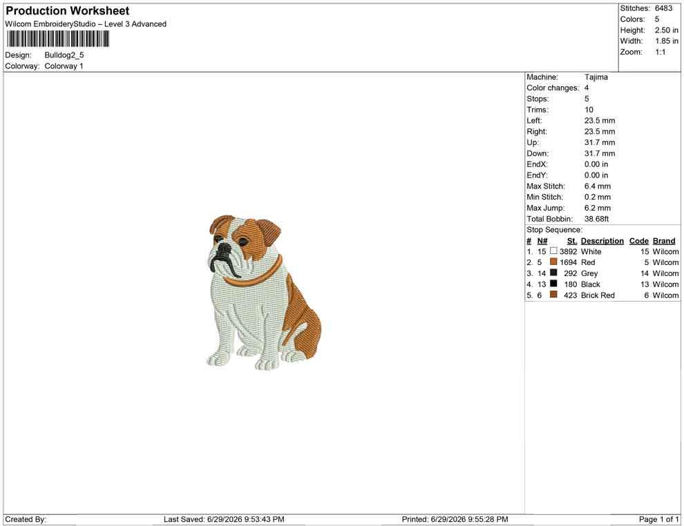 Bulldog Embroidery Design: American Bulldog Dog Machine Embroidery Files PES JEF DST+ (Digital Download)