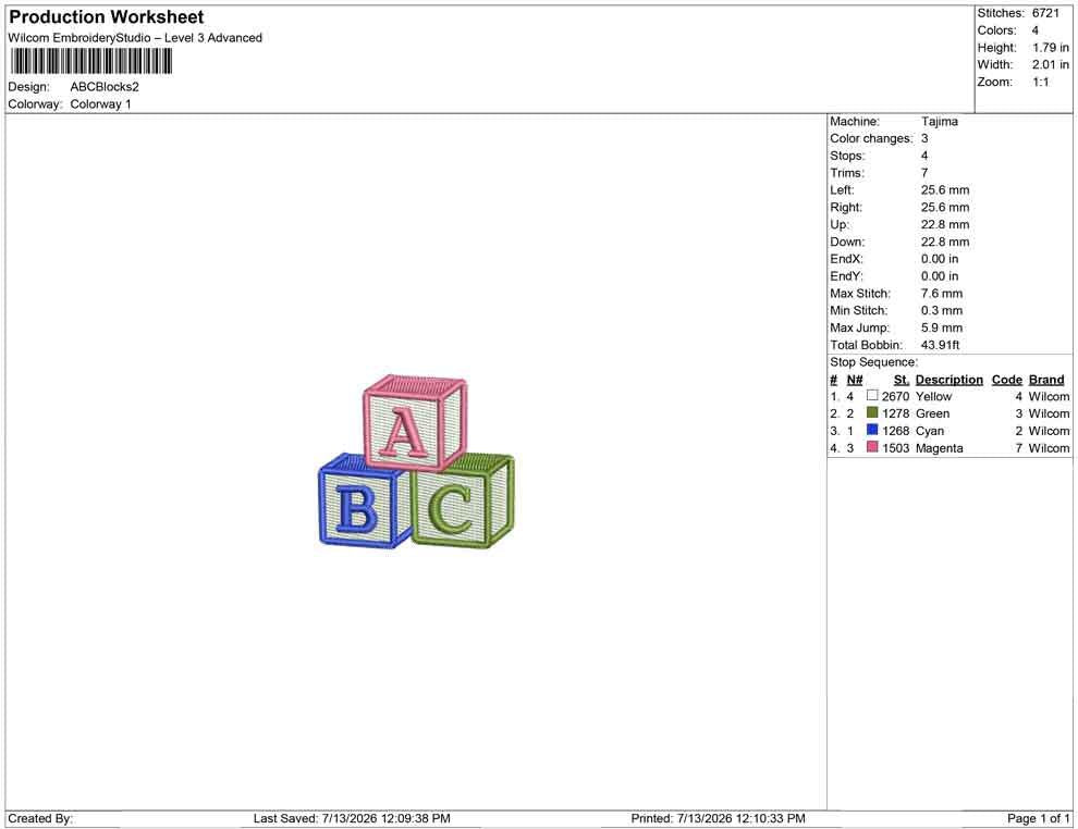 Back To School Embroidery Designs: Baby Building Blocks Machine Embroidery File Nursery Name Alphabet Blocks Embroidery Design