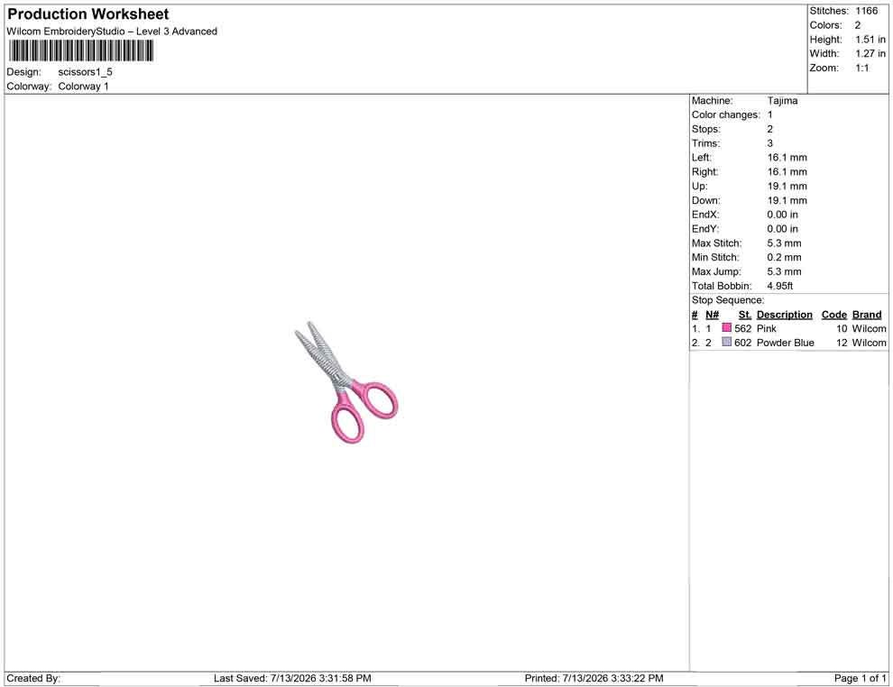 Embroidery Designs: Scissors Machine Embroidery File Scissors Embroidery Files (Digital Download) PES DST JEF+