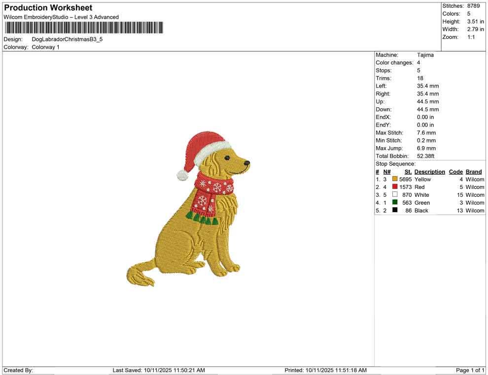 Christmas Embroidery Designs: Golden Retriever Dog Embroidery Machine Files Holiday Dog Embroidery Design (Digital Download)